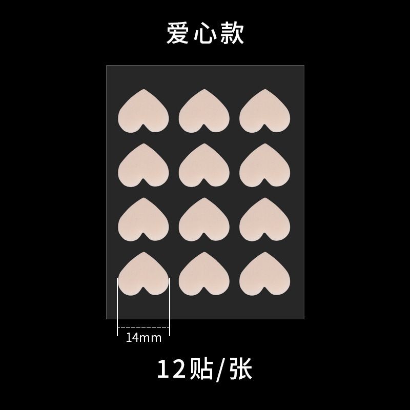 Smiley-Gesicht Akne-Patch, Hydrokolloid, 12er Pack