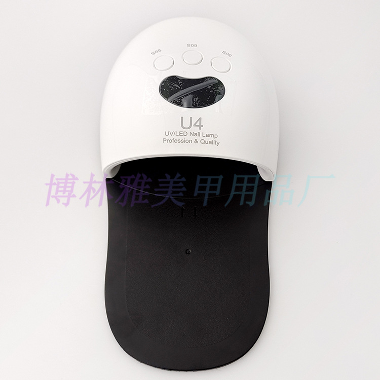 LED/UV nail curing lamp with slipper design, hands and feet