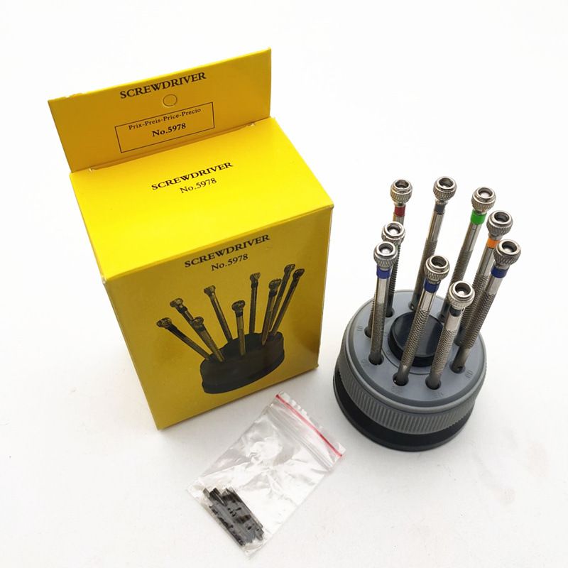 5978 螺丝刀套装 修表工具  眼镜工具 钟表工具 螺丝批 螺丝起