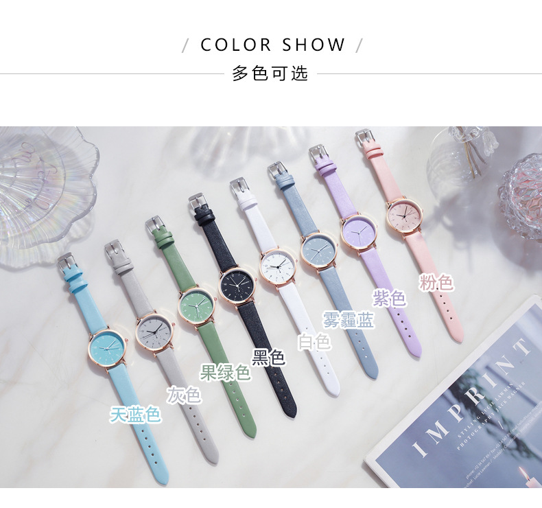 Vintage Women's Watch, Simple College Style, Elegant Design