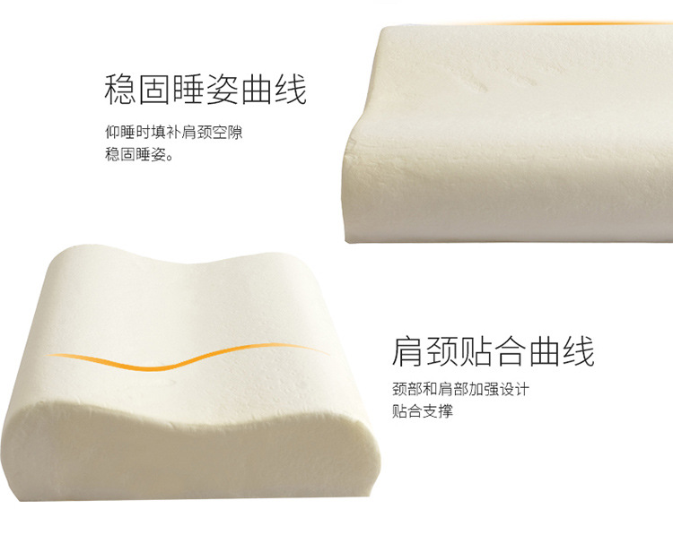 Memory Foam Pillow with Slow Rebound Technology