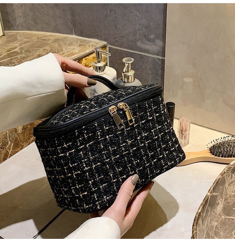 Kosmetiktasche, luxuriös, großes Fassungsvermögen, tragbar