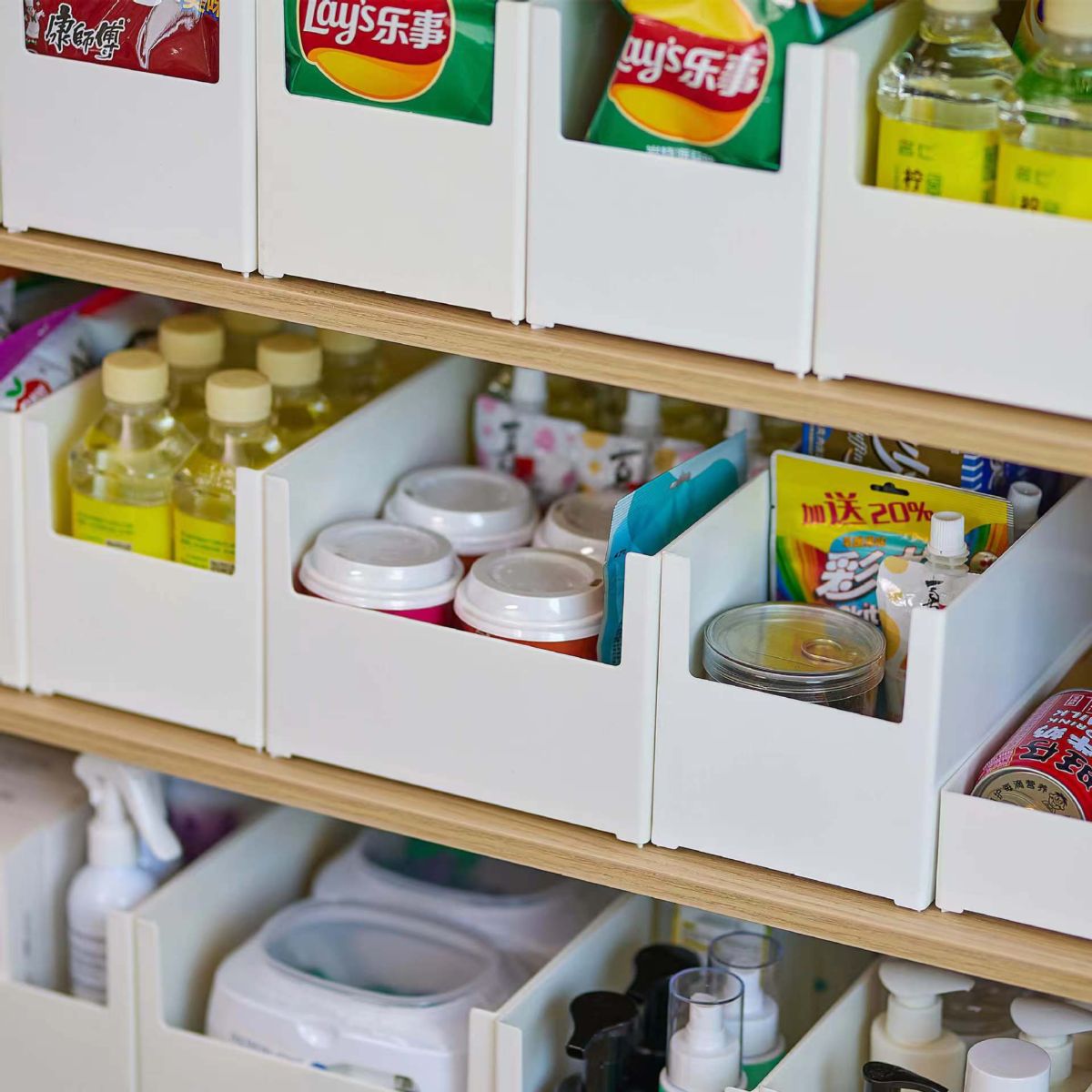 Storage box with drawer organizer, Japanese style
