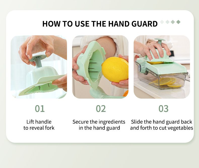 Vegetable cutting machine, potato grater, lemon slicer, multifunctional