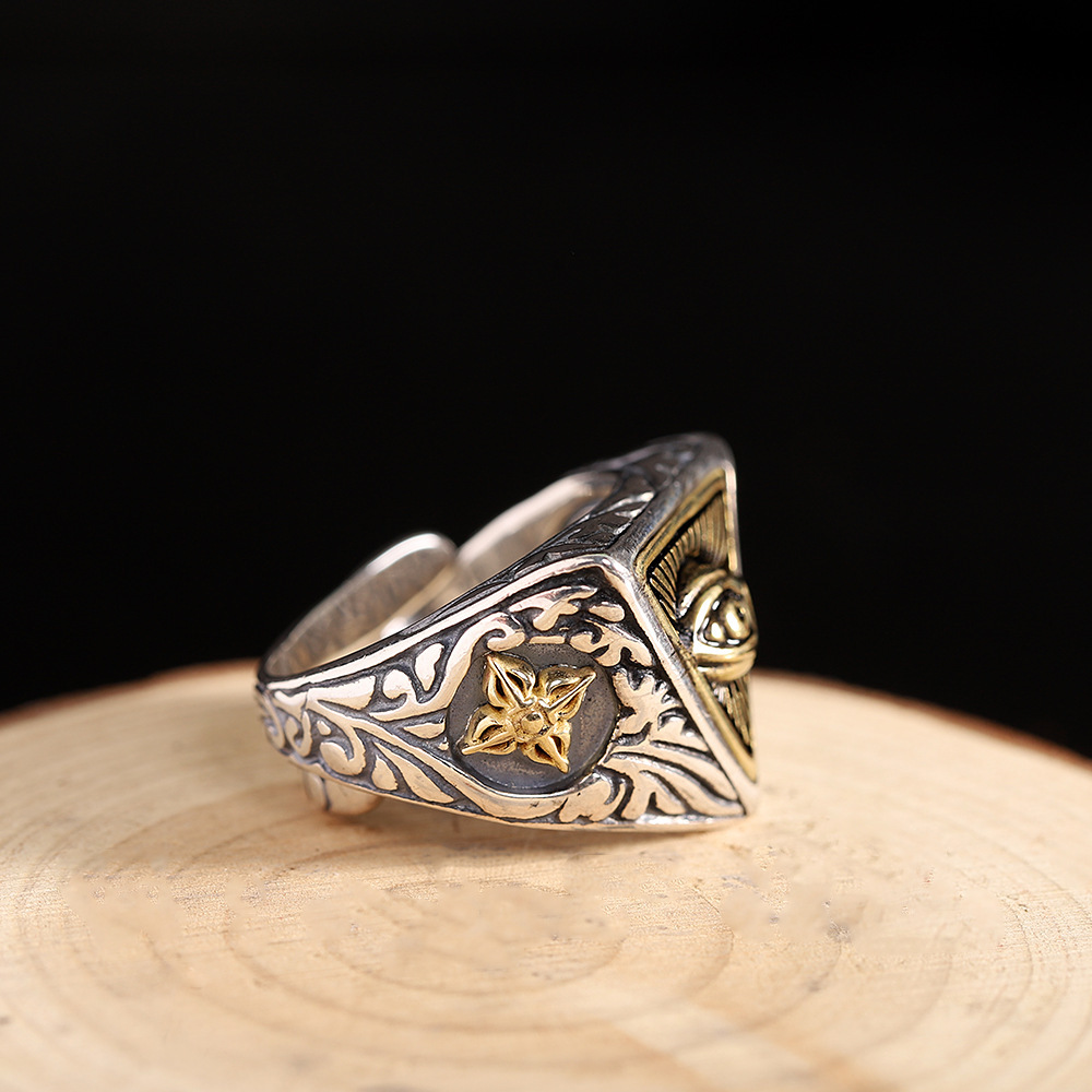 Silberring s925, Auge Gottes, Herren und Damen