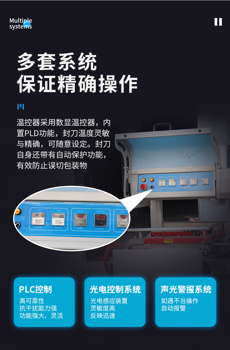 Heat shrink sealing machine, fully automatic