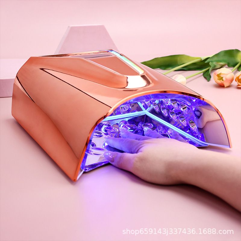 128W smart nail dryer, LED purple light, fast dry