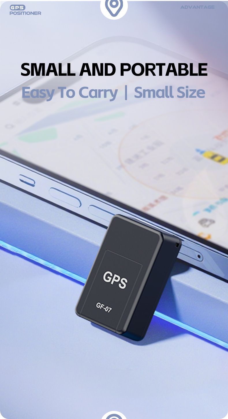 GF07 GPS-Ortungsgerät für Auto und Haustiere