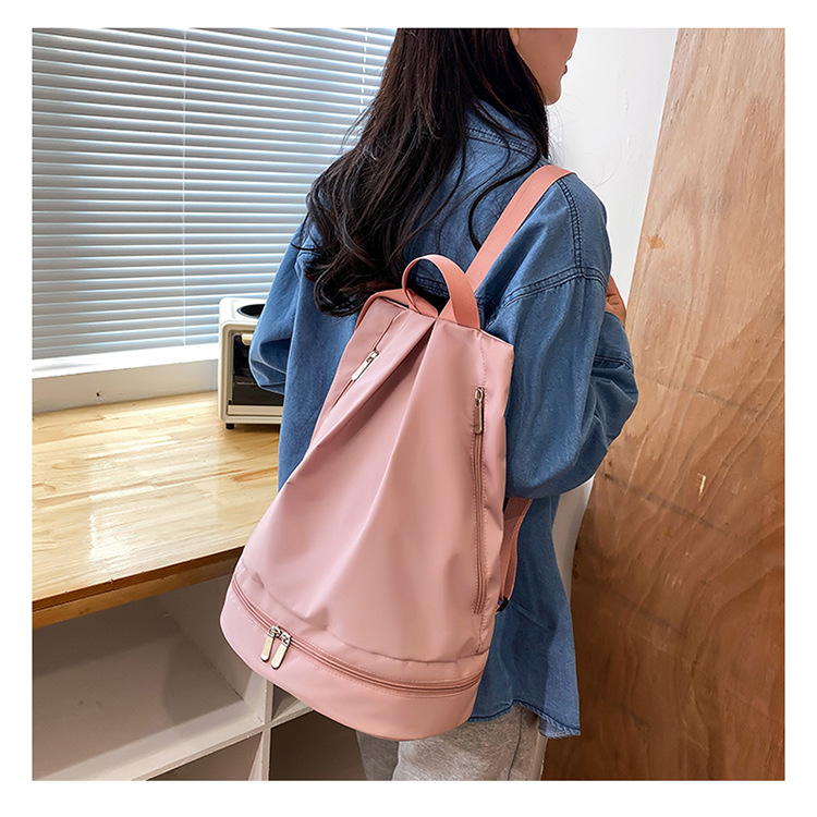 Fitness-Rucksack mit Schuhfach, Oxford-Gewebe