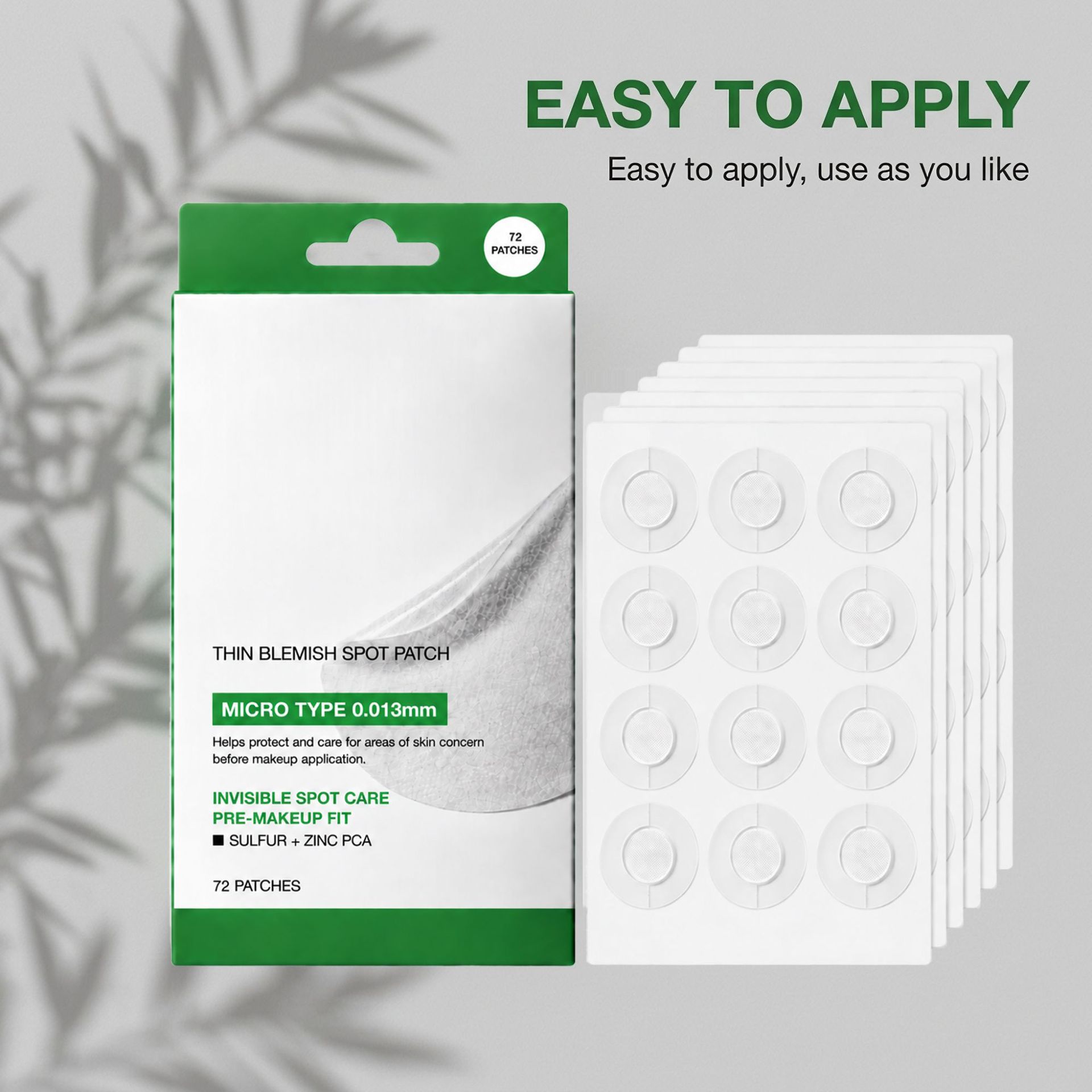 Invisible Acne Patch Ultra-Thin Breathable
