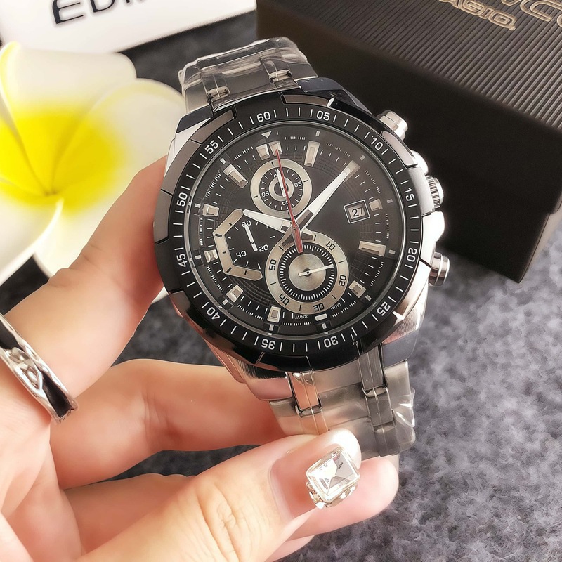 Business Men's Wristwatch Gold Waterproof Luxury Quartz