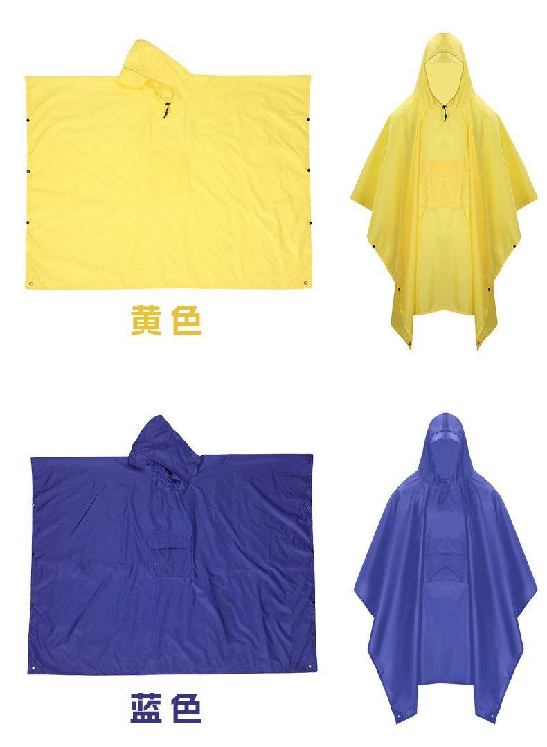3-in-1 yağmurluk pelerini, outdoor, çok fonksiyonlu