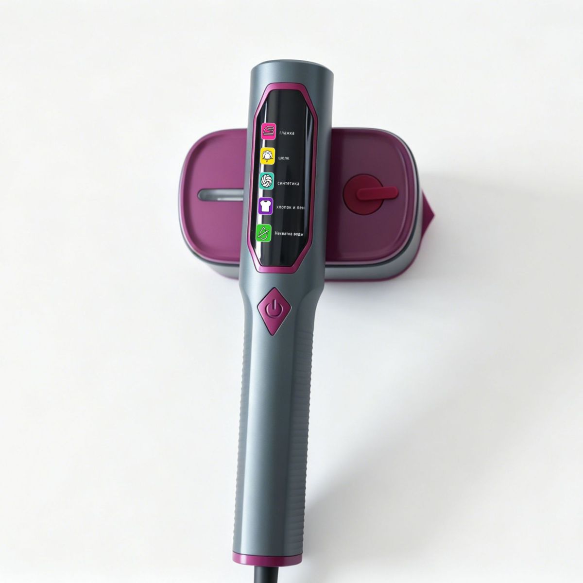 Portable electric steam iron for home use