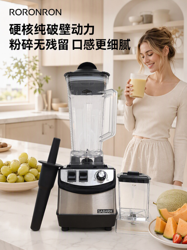 8-in-1 Household High-Speed Blender