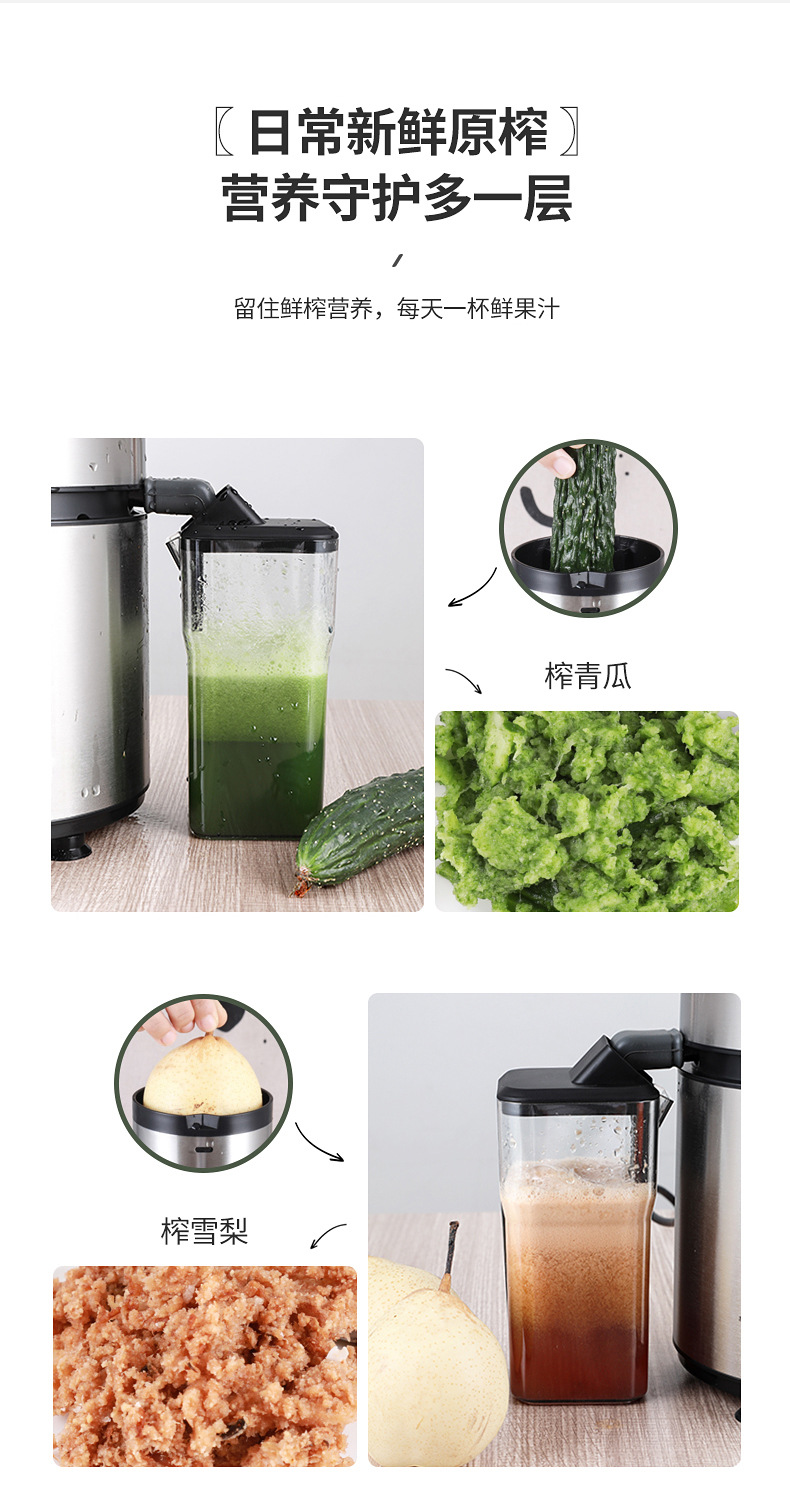 Fruit juicer, fully automatic, large-capacity, commercial