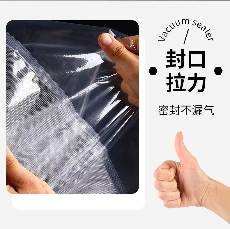 Automatic vacuum sealer with knife, dry and wet, digital display