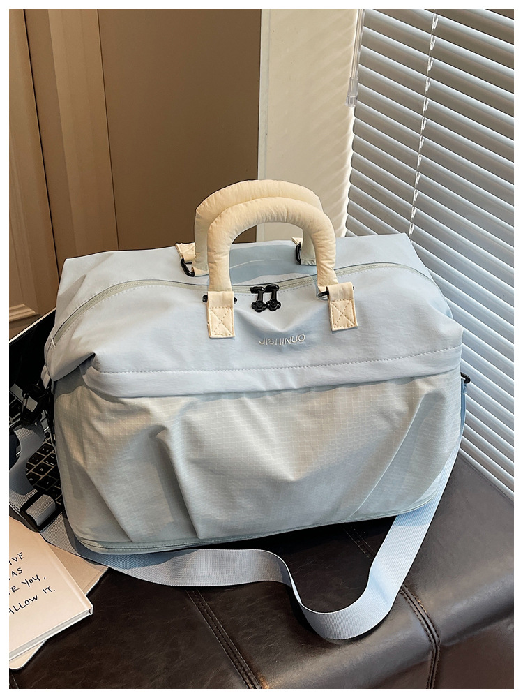 Expandable travel bag, large capacity, lightweight, women's
