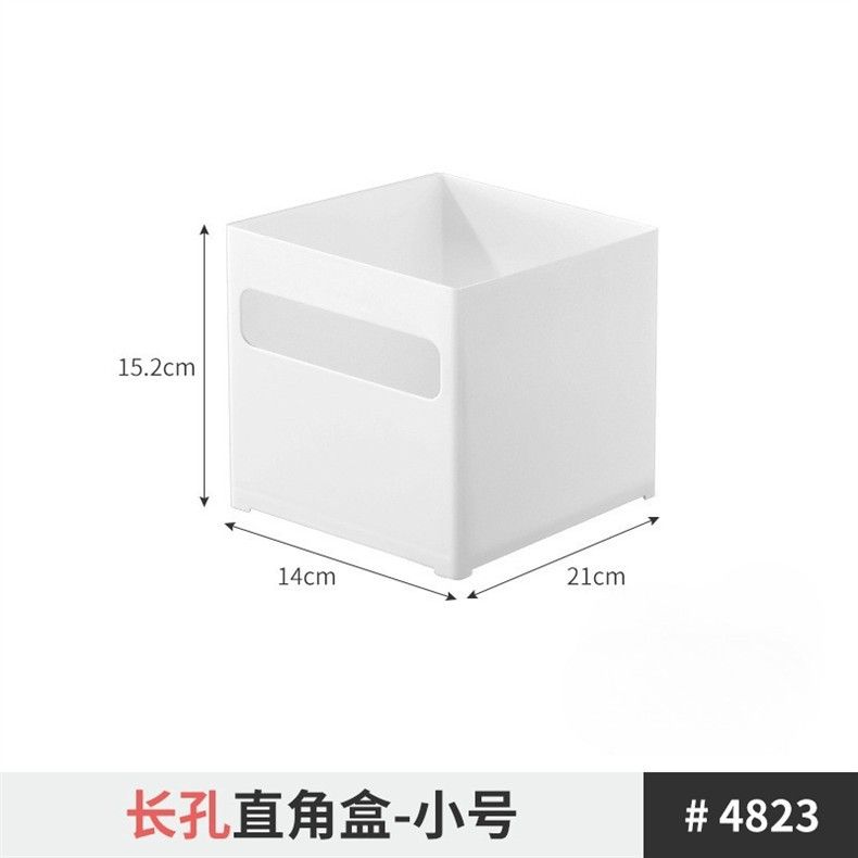 Retractable cabinet storage box with U-shaped opening design