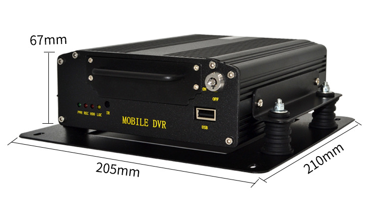 Car dash cam H265 4G GPS 2MP resolution