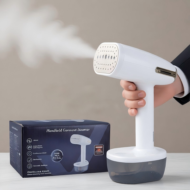 Tragbarer Dampfglätter mit Handgriff, kompakt für Zuhause