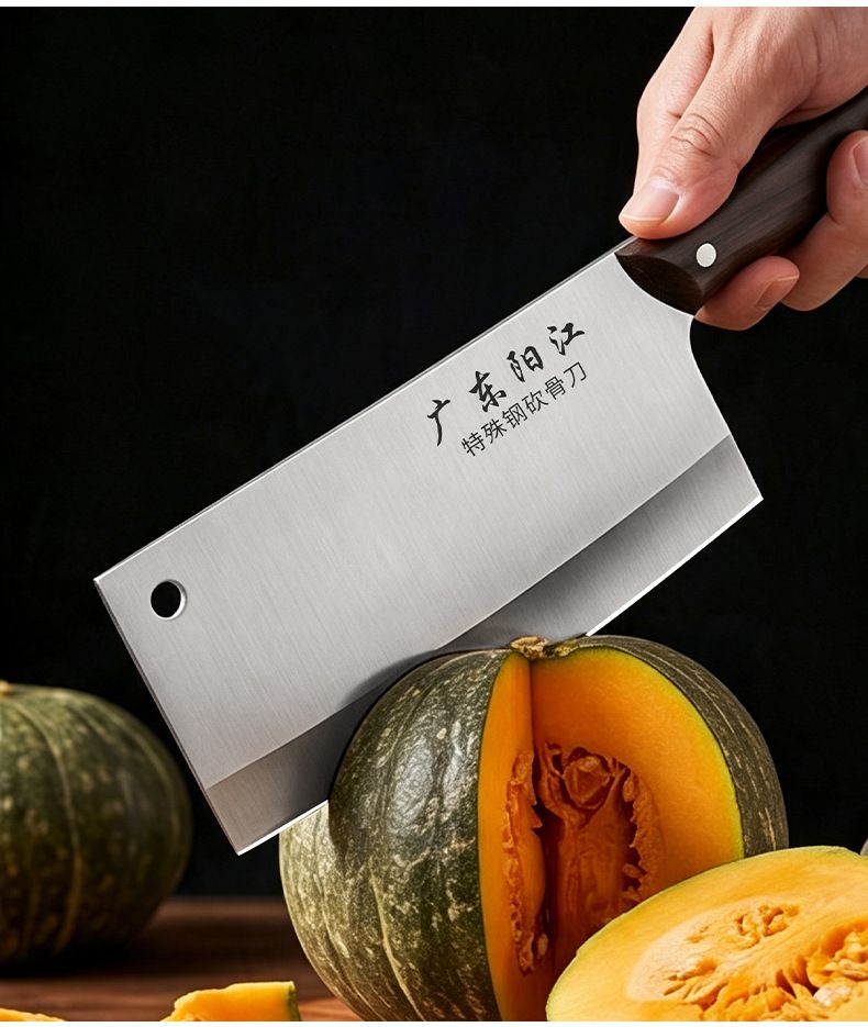 Yangjiang Edelstahl Messerset, verstärkt und scharf