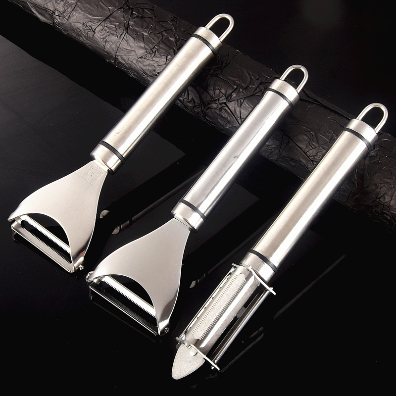 304 Edelstahl Gemüseschäler, 3 in 1 Multifunktion