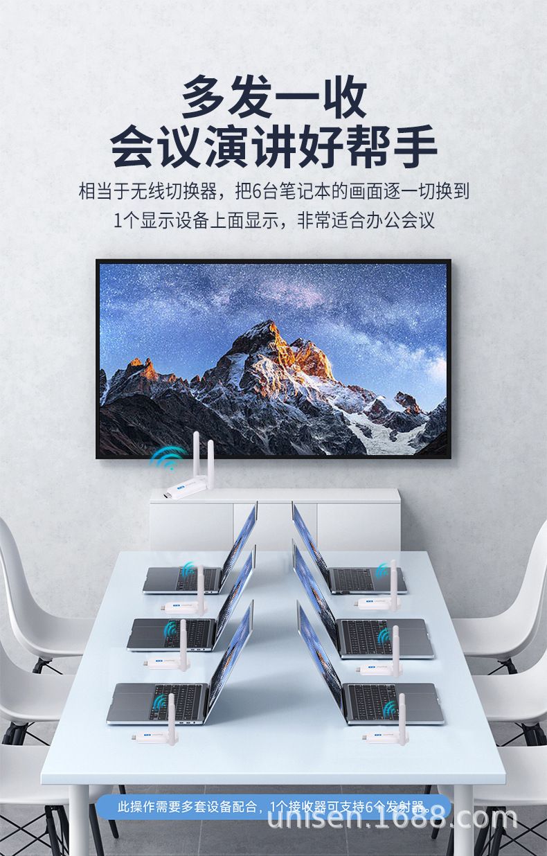 Kablosuz HDMI verici alıcı, ses video
