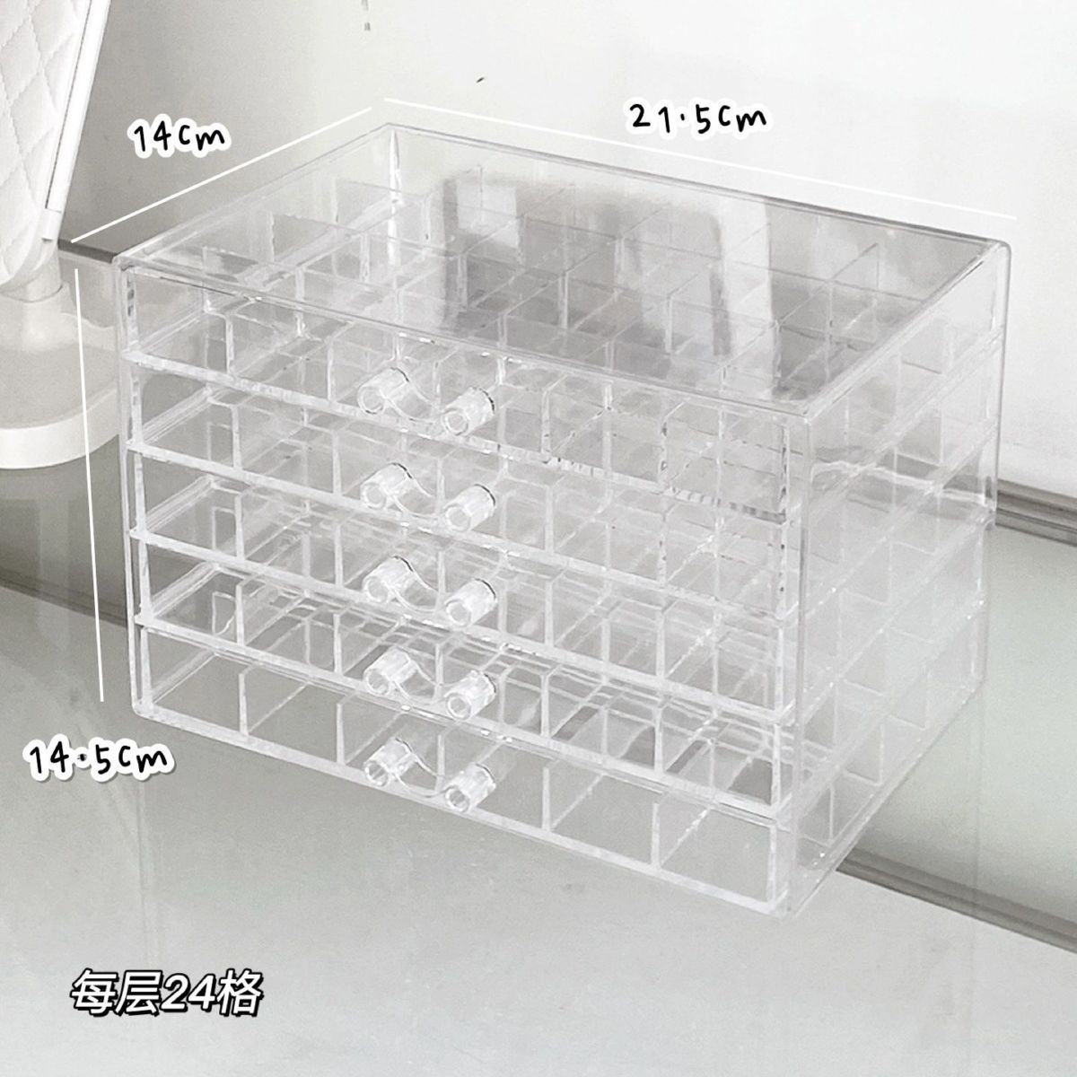 Jewelry storage box with drawers large capacity