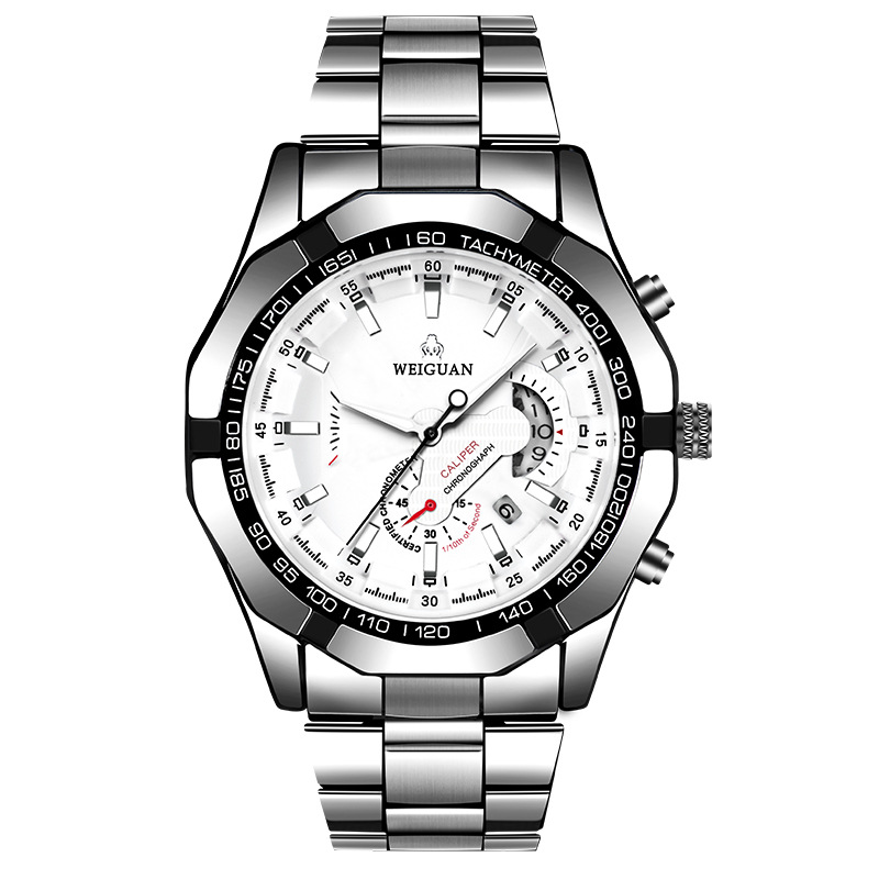 Automatic Men's Watch Calendar Stainless Steel Strap