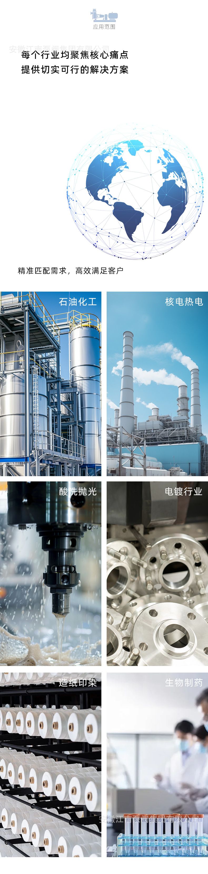GBF vertical centrifugal pump hot water circulation