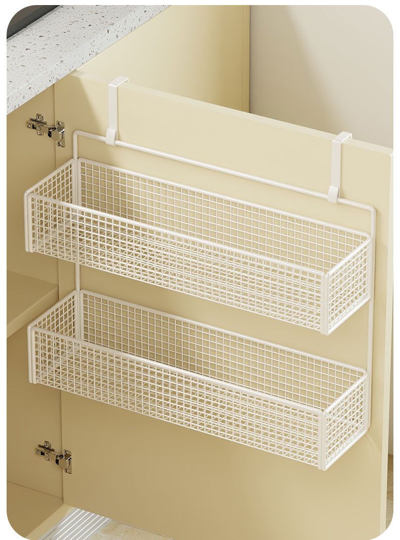 Kitchen storage shelf, wall-mounted, spice box