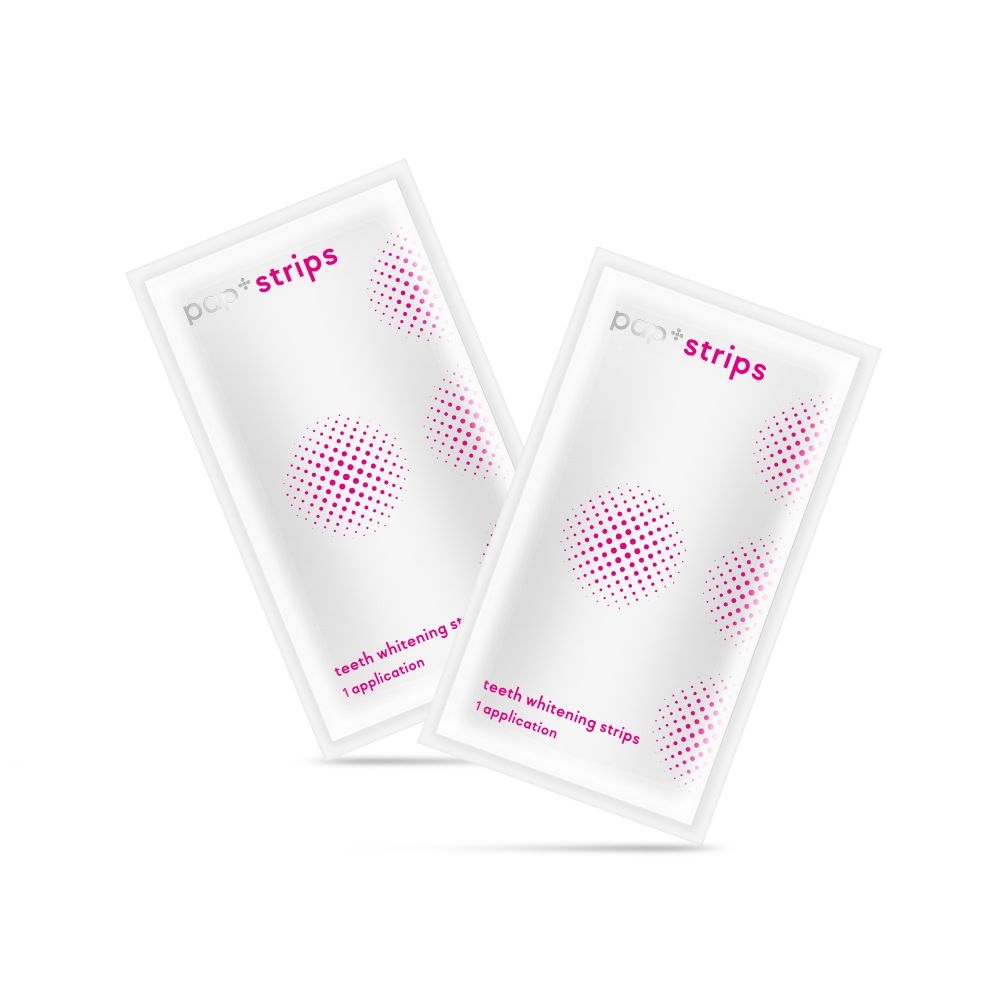 PAP+美白牙贴 炫白牙贴 牙齿美白贴 Teeth Whitening Strips