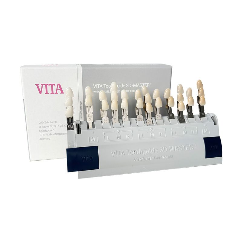Dental ceramic veneer shade guide, 29 colors