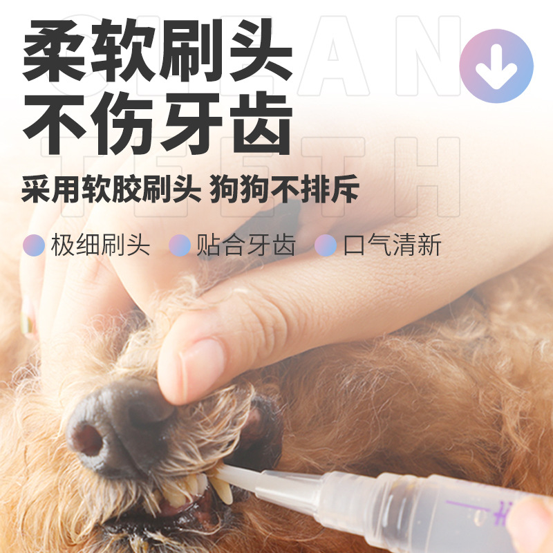 Haustier-Zahnreinigungsstift für Hunde und Katzen