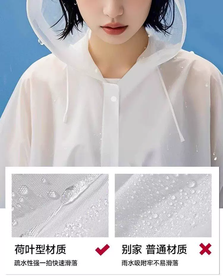 Einweg-Regenmantel, Ganzkörperschutz, verstärkt lang, Unisex