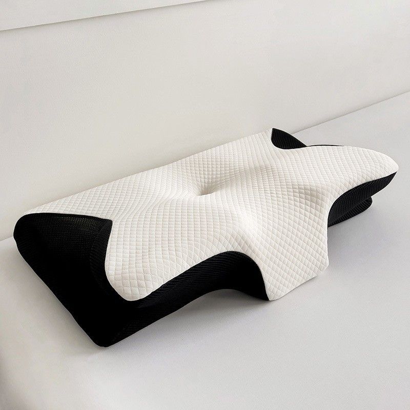 Kelebek ortopedik bellek köpük yastığı, ergonomik, boyun ağrısı