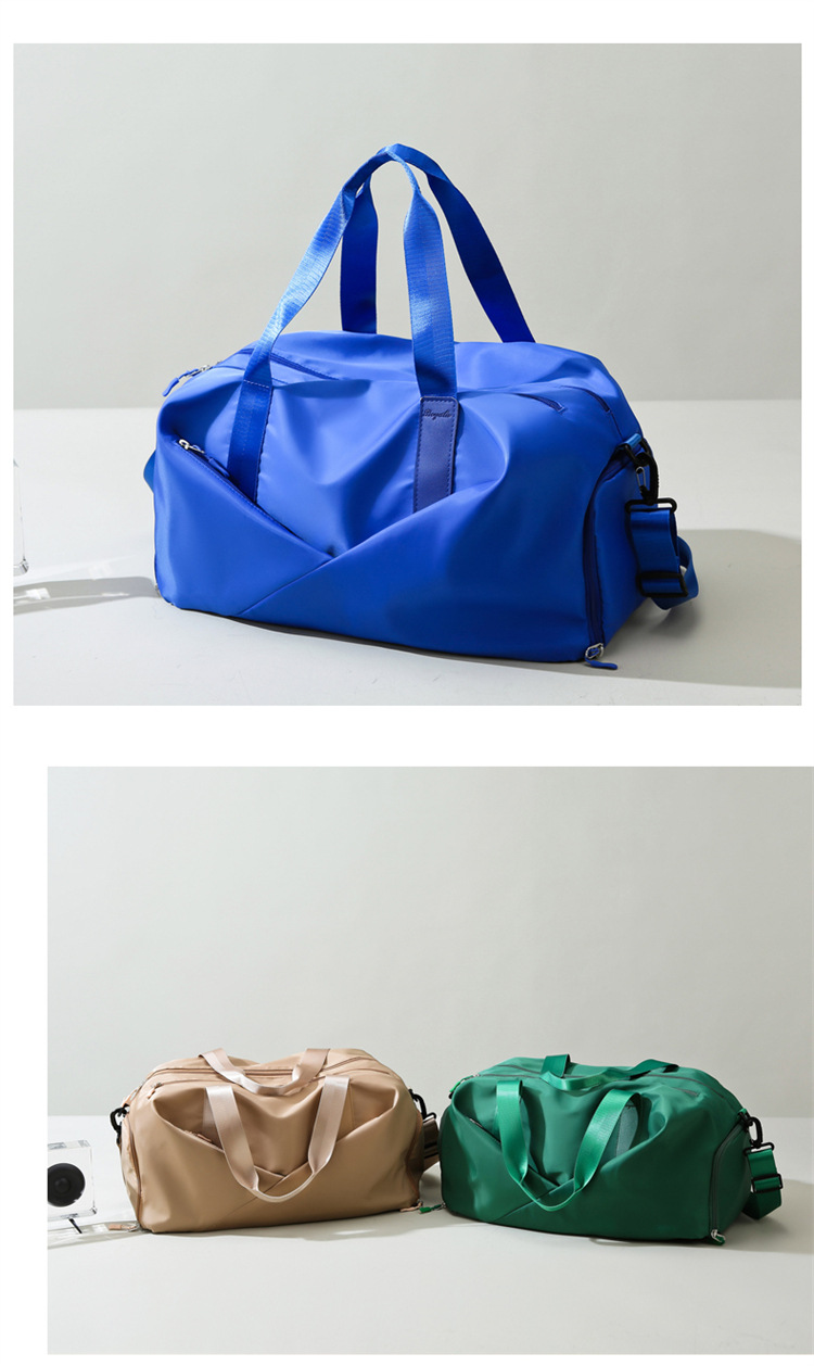 Women's sports fitness bag, dry wet separation