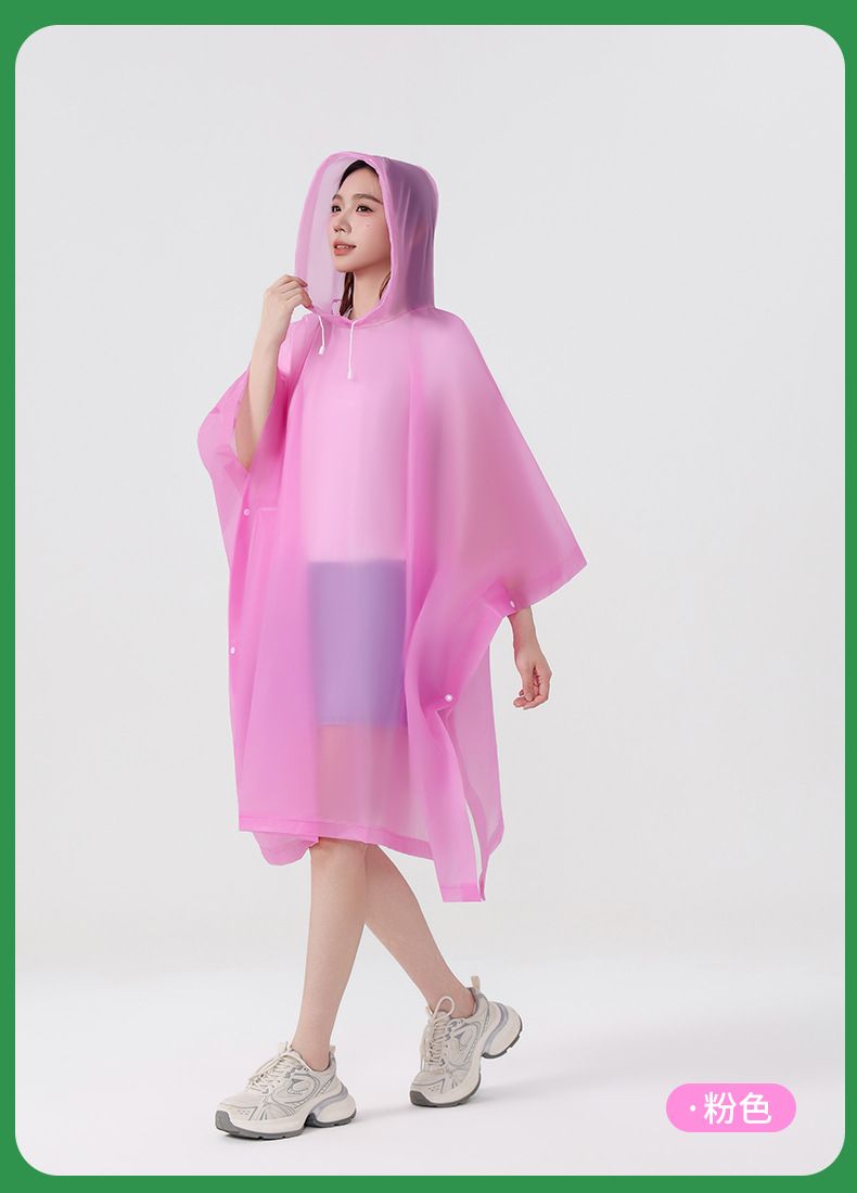 EVA raincoat, full body, portable, thickened