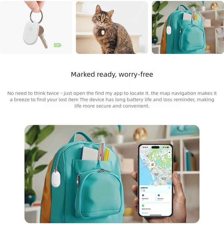 iTag wireless tracker, iOS compatible, elderly and child tracking