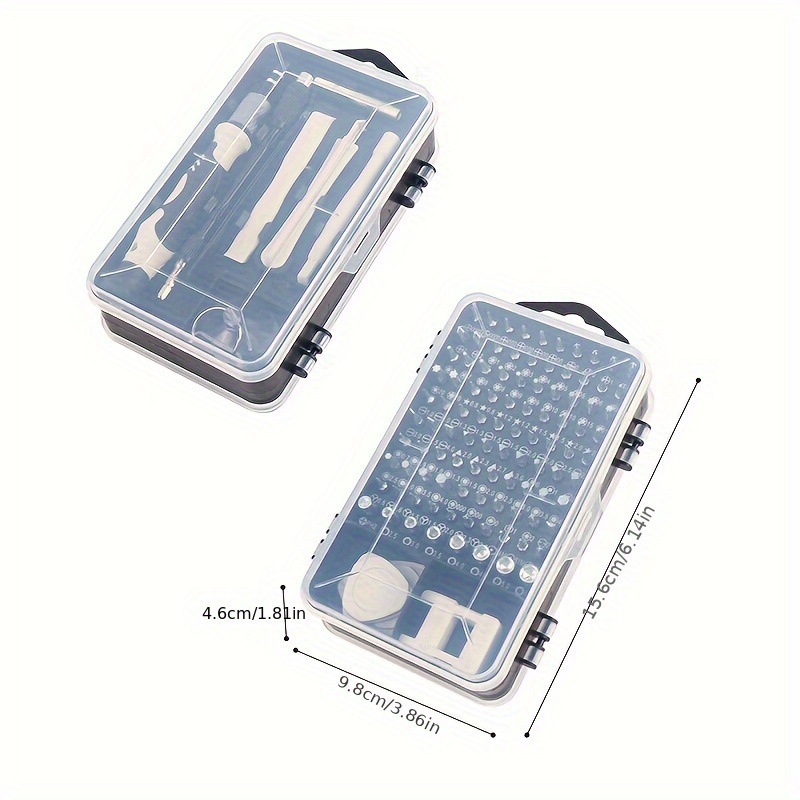 Screwdriver set, 115-piece, watch computer phone repair