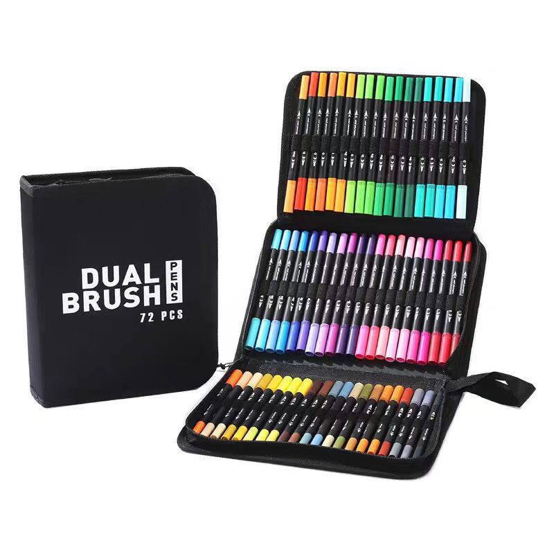 Doppelkopf-Marker waschbar Aquarellstift Kinder-Malset