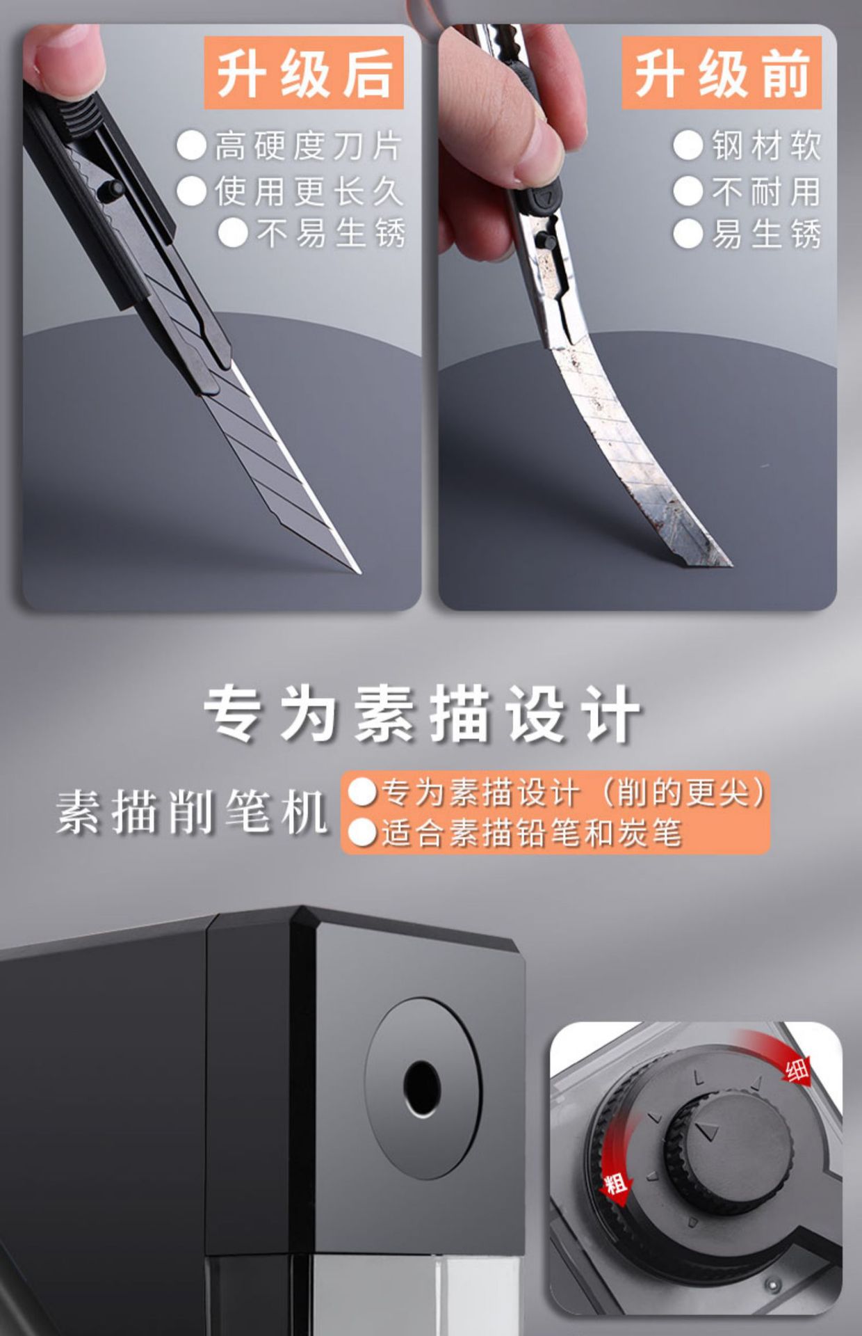 Mali professional sketch pencil set beginner