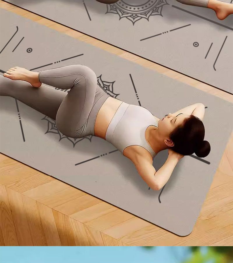 Naturkautschuk Yogamatte, 68 mm, schweißabsorbierend