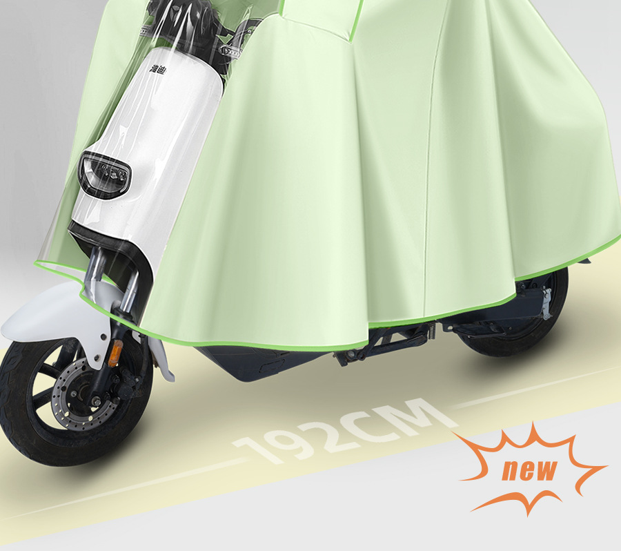 Electric vehicle raincoat Oxford cloth full body protection