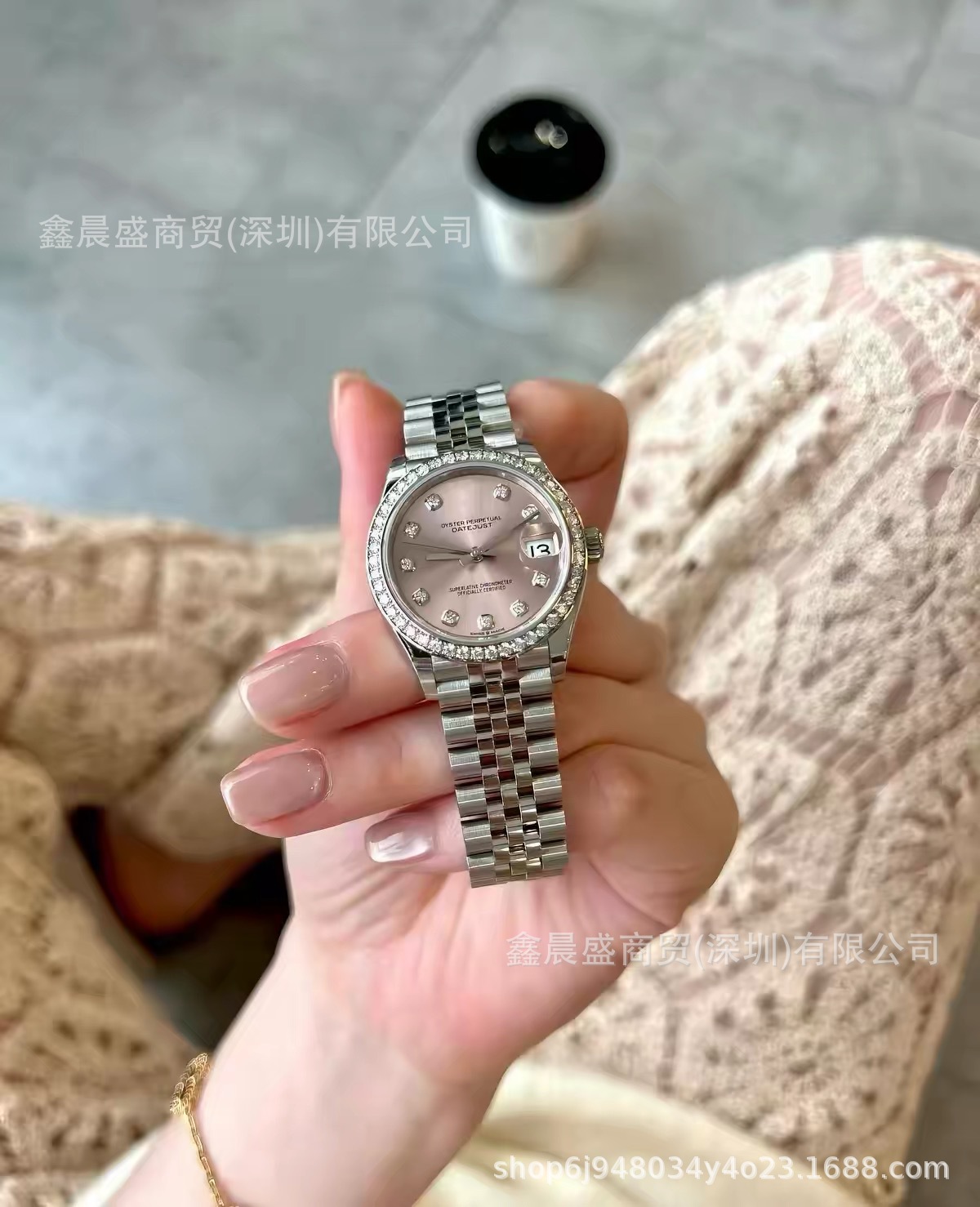 Automatische mechanische Paararmbanduhr, 31/41 mm, Saphirglas
