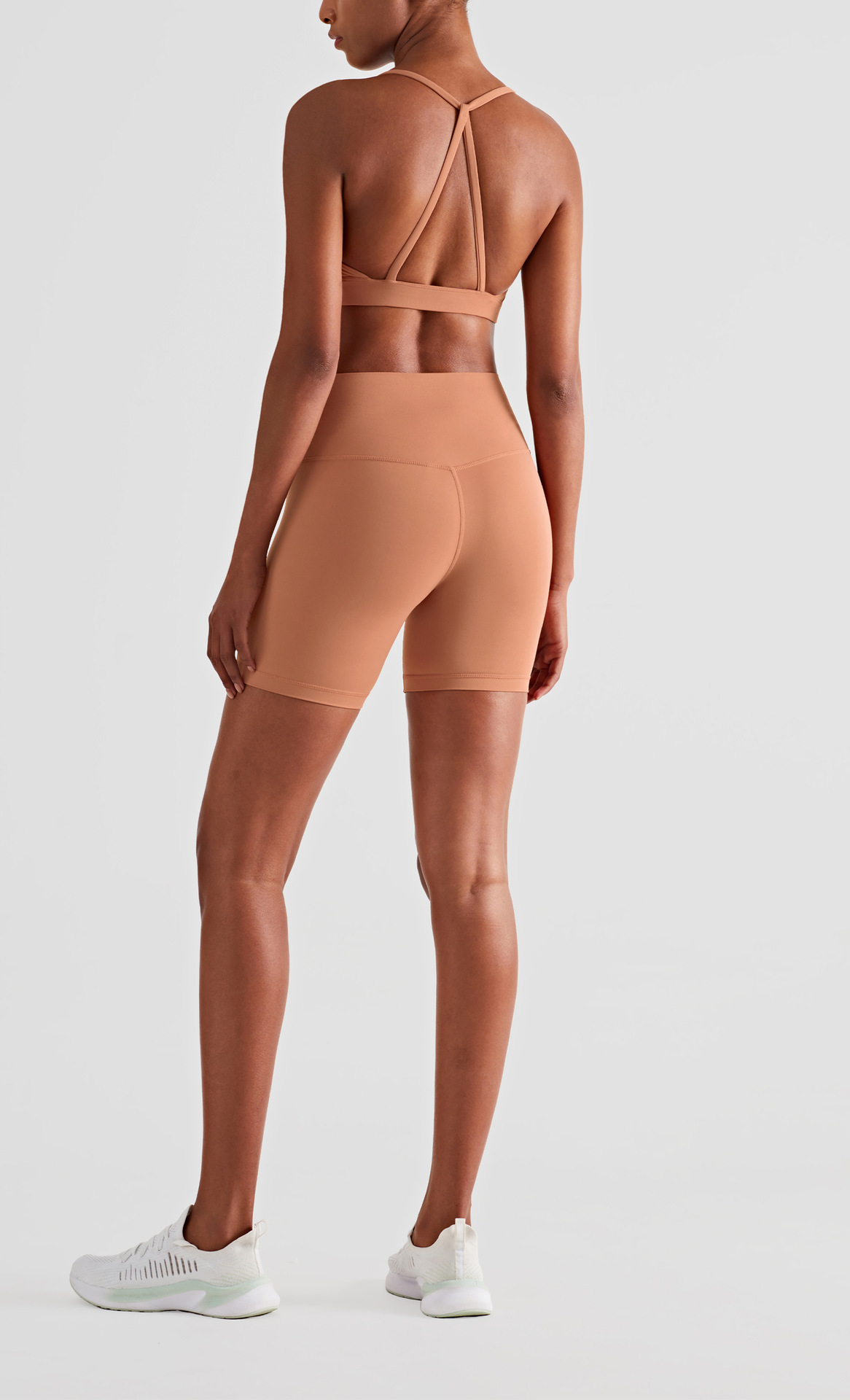 Lulu Yoga Shorts High-Waist Butt-Lift Bare Feel