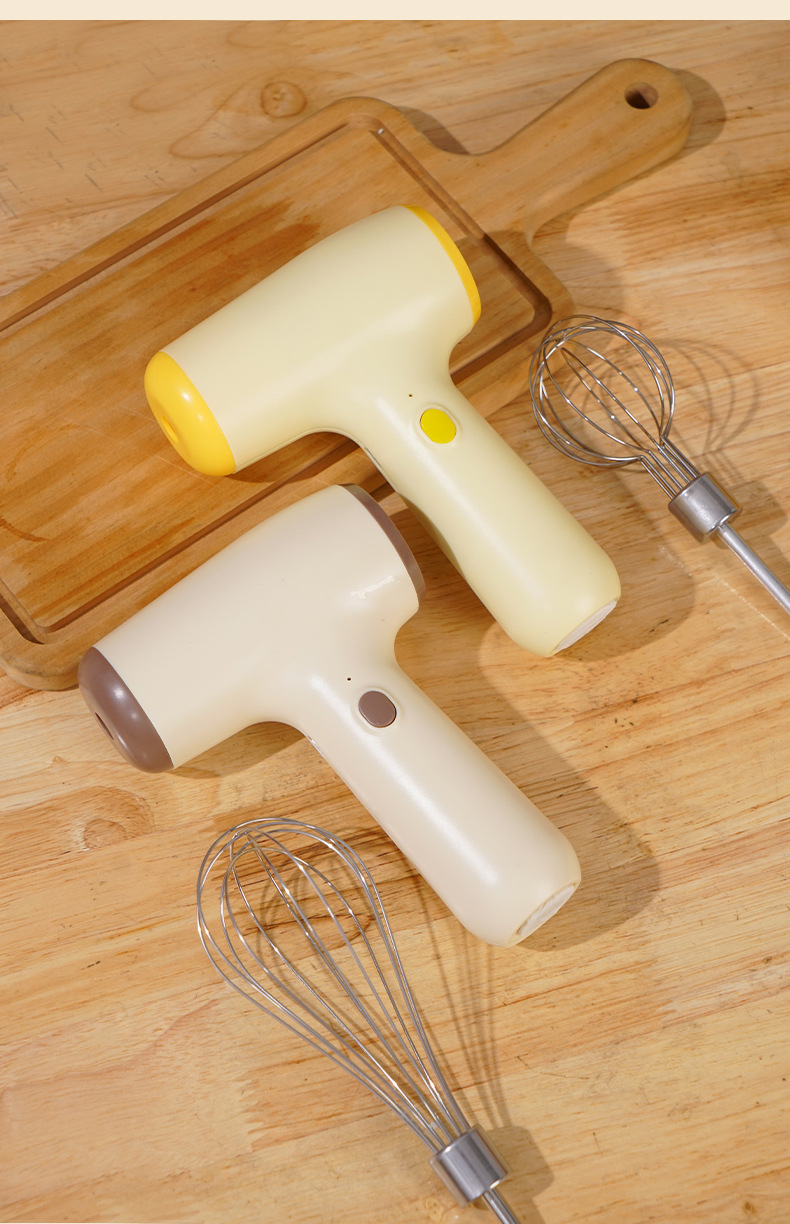 Electric egg whisk cordless mini five speed