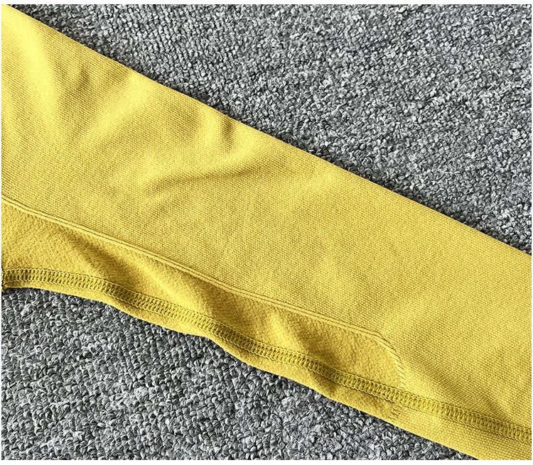 Women's Yoga Long Sleeve T-Shirt Round Neck High Elastic Breathable