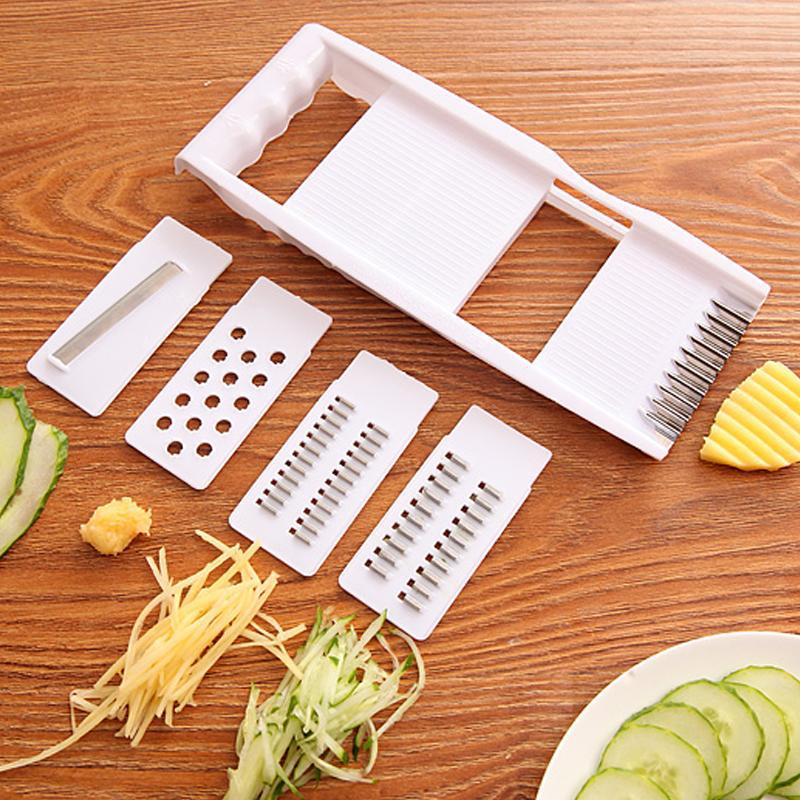 Multifunctional vegetable slicer, cutter, grater