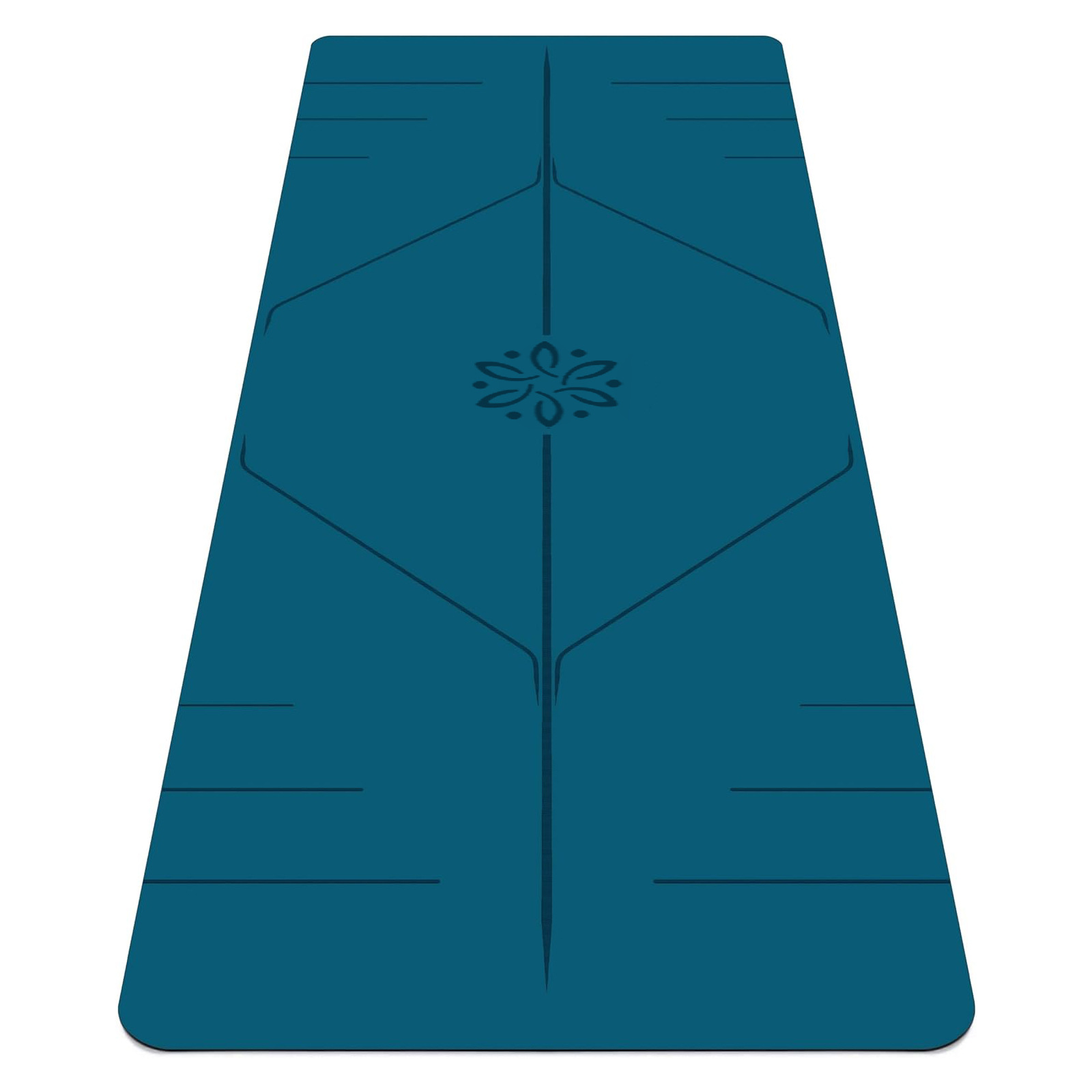 PU natural rubber yoga mat, sweat-absorbent, non-slip